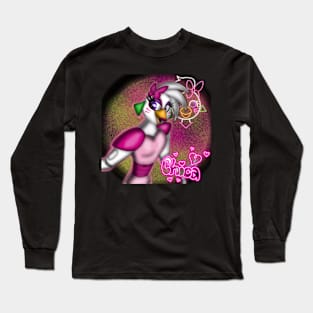 Who wants pizza - Glamrock Chica Long Sleeve T-Shirt